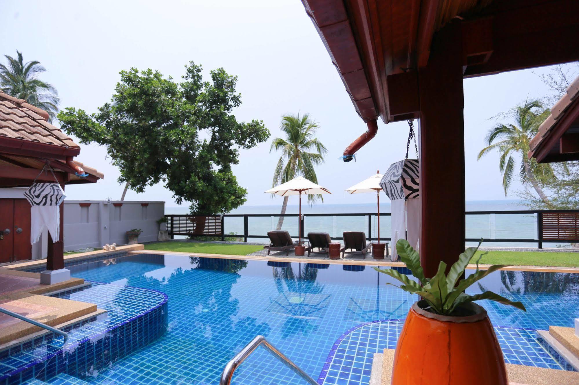 Pao Jin Poon Beach Front Villa Ko Samui Extérieur photo